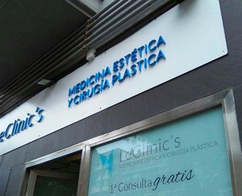 Letras Corpóreas PVC