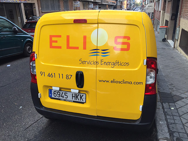 Rotulación Vehículos Furgoneta Pequeña