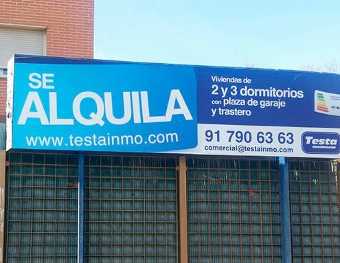 Impresión de vallas publicitarias