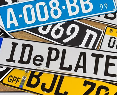 Placas de Matrículas